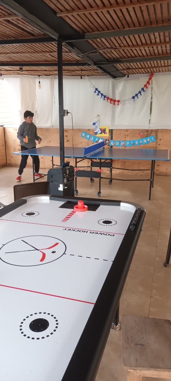 Pérgola cubierta Juegos infantiles